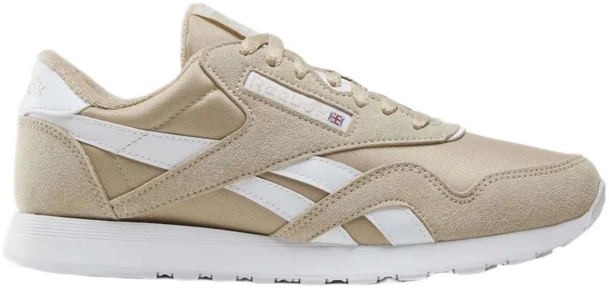 Reebok Classics Classic Nylon Hardloopschoenen Beige EU 40 Man