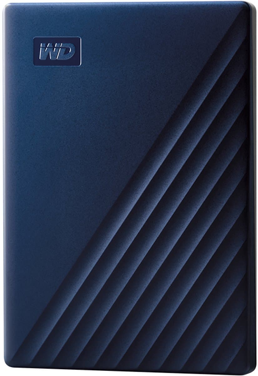 WD My Passport for Mac Type C 2TB Blauw