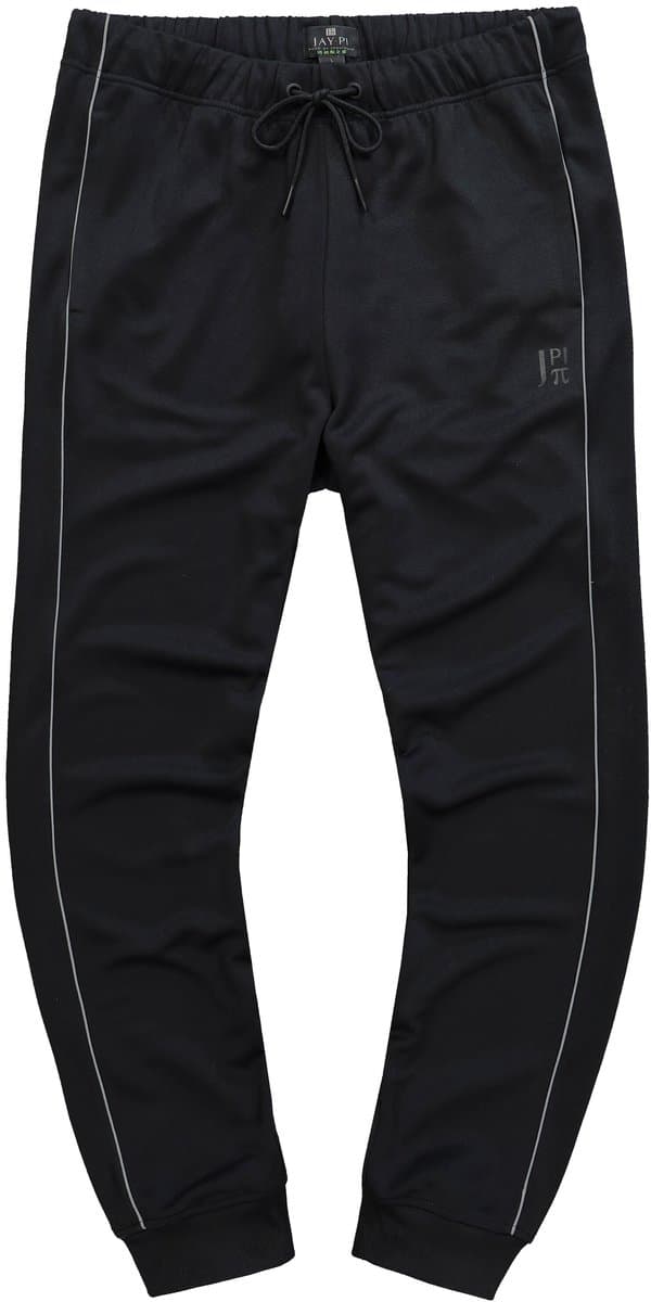 JAY-PI - Heren - Sweatpants fitness Tech-Sweat QuickDry - Zwart - Maat 4XL