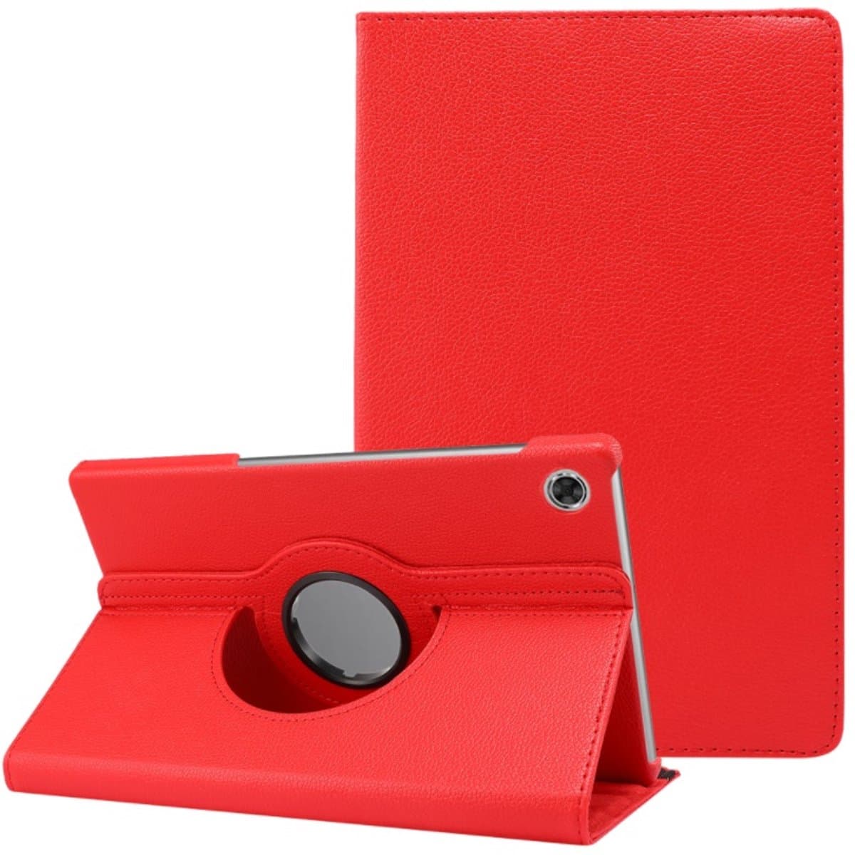 EtuiTab Lenovo Tab M10 Serie - Tablethoes - Draaiend - Rood - Geschikt voor Lenovo Tab M10 2022