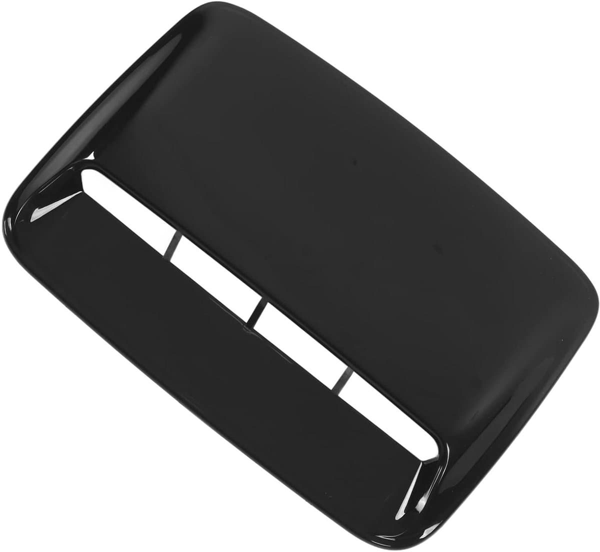 Luchtinlaat Motorkap Trim, Glanzend Zwart Auto Accessoire voor Car Styling met Bevestigingsmateriaal