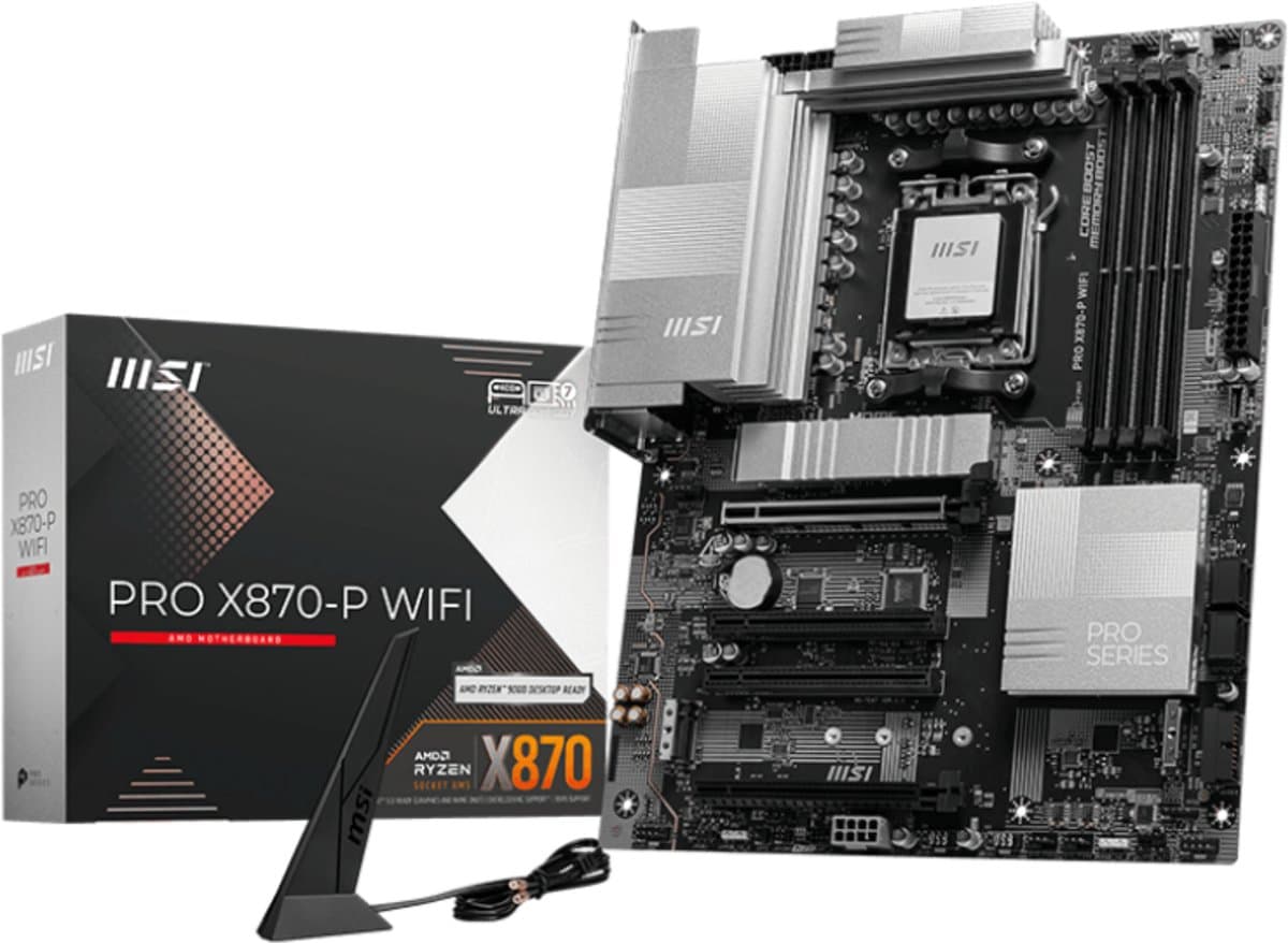 MSI PRO X870-P WIFI moederbord AMD X870 Socket AM5 ATX