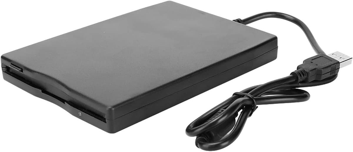 Allecto Plus - Draagbare kaartlezer USB-diskettlezer 3,5 inch ultradun - Geen externe voeding nodig - Voor desktop en laptop computers - Eenvoudige dataoverdracht