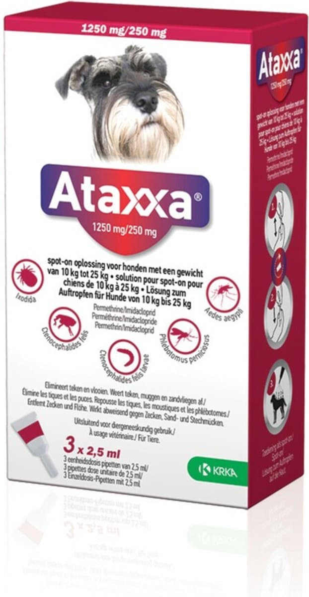 Krka Ataxxa Spot On Hond