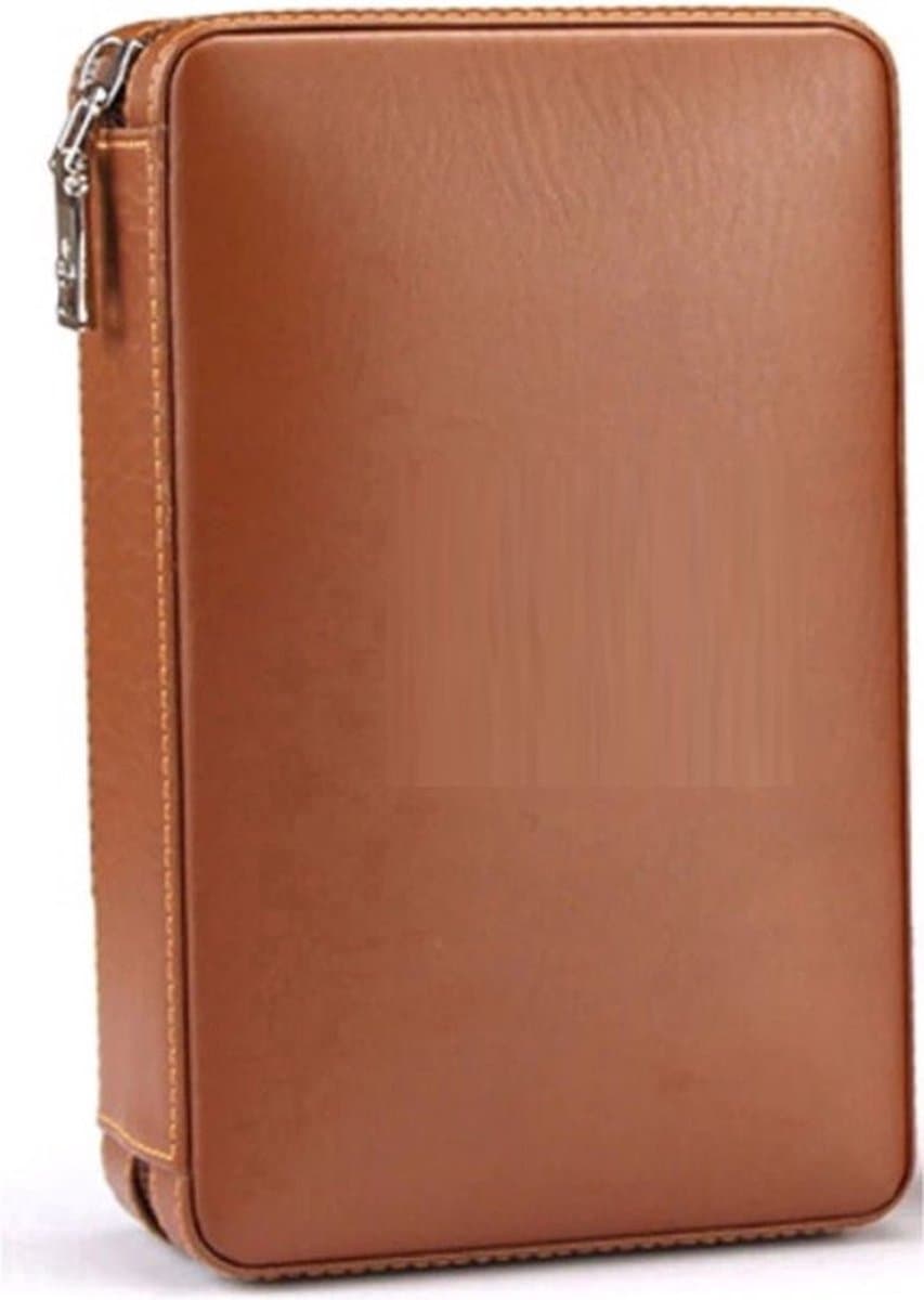 Sigarendoos - Luxe Humidor - Sigaren Doosje Hoge Kwaliteit - Bruin