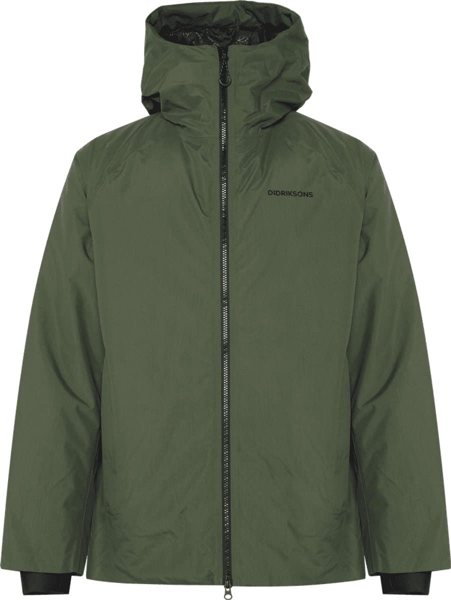 Didriksons MARVIN USX JKT Heren Outdoorjas - Deep Green