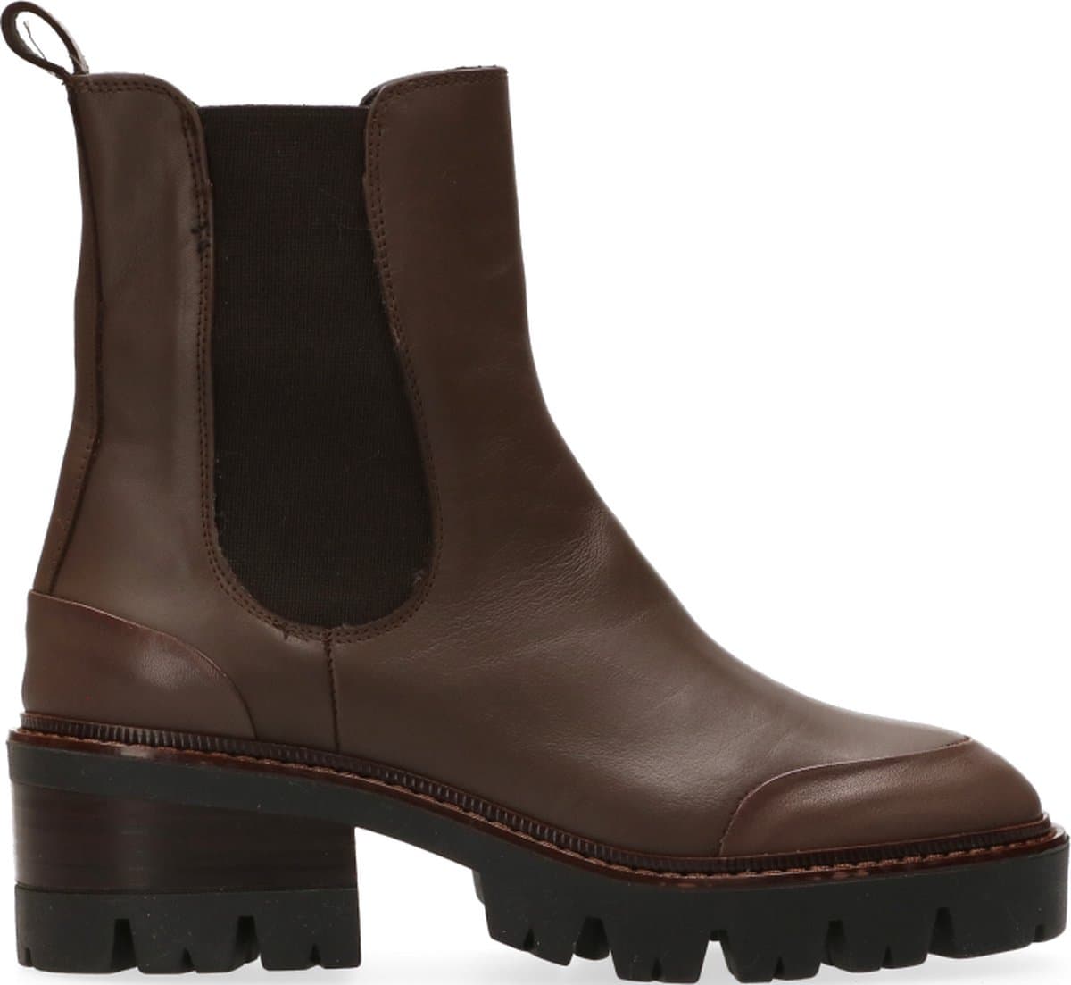Van Dalen - ESTA CHELSEA BOOT BRUIN LEER - Sand - 37