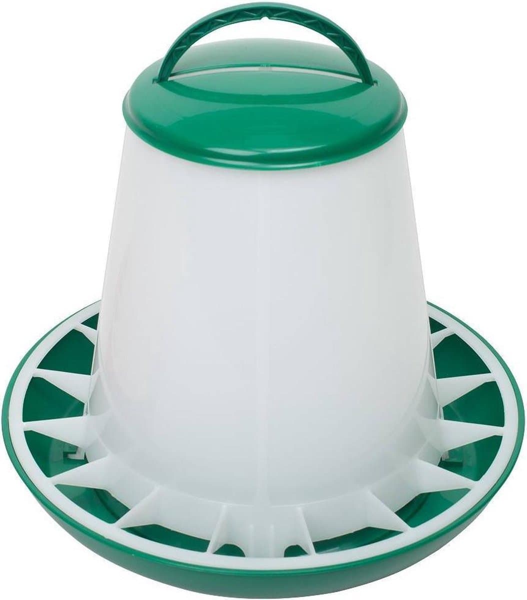 Voersilo met Deksel 3kg Groen