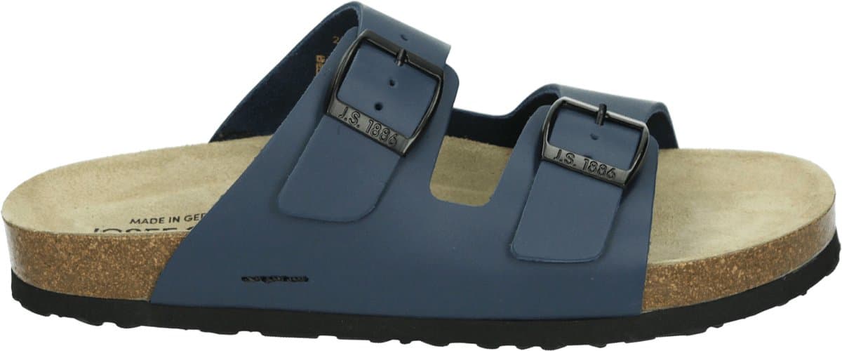 Josef Seibel HERMINE 01 - Dames slippers - Kleur: Blauw - Maat: 39