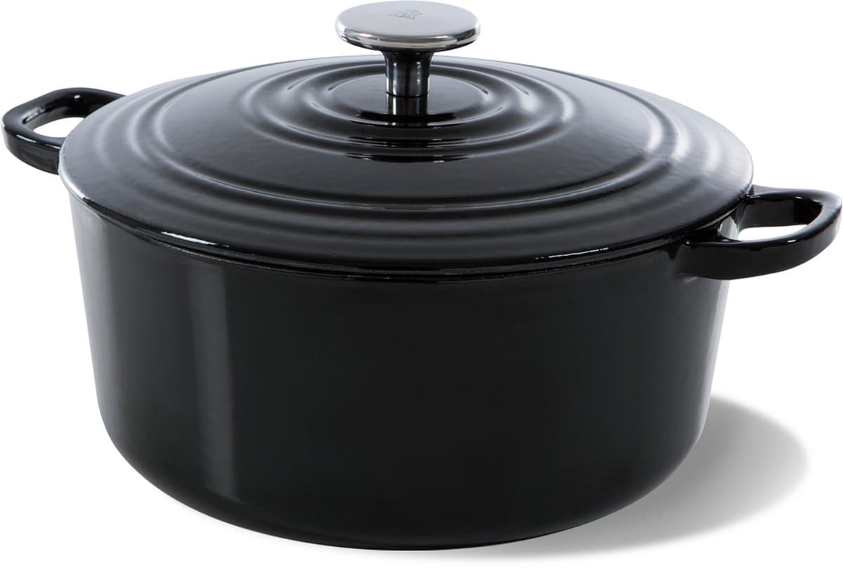 BK Bourgogne Braadpan 24 cm Jet Black