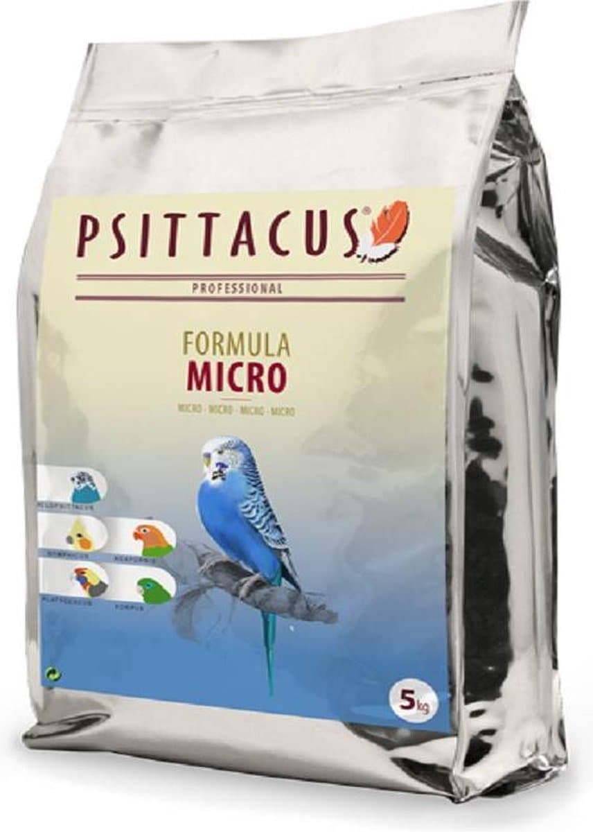 Psittacus Maintenance Micro Formula vogelvoer 5KG