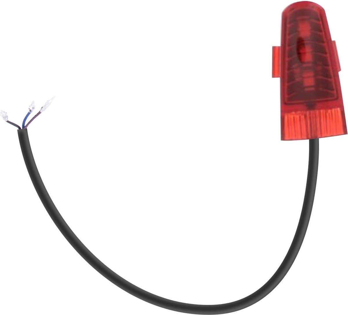 E-Twow, Triple LED Achterlicht Geschikt voor E-TWOW Booster / Master / Eco, Zwart / Rood