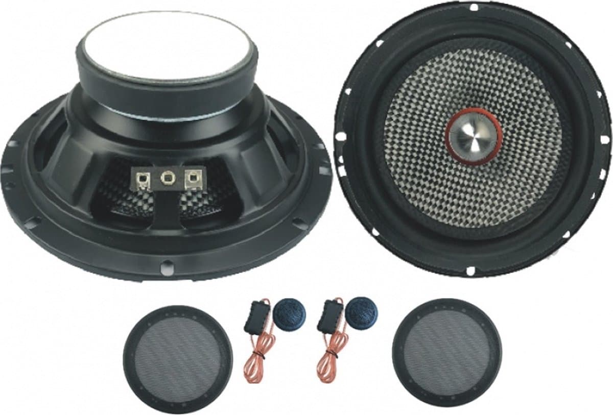 Excalibur XT170C-SQ - Autospeakers - 6.5” (165mm) Composet - 2-weg Coaxiaal - 500Watt