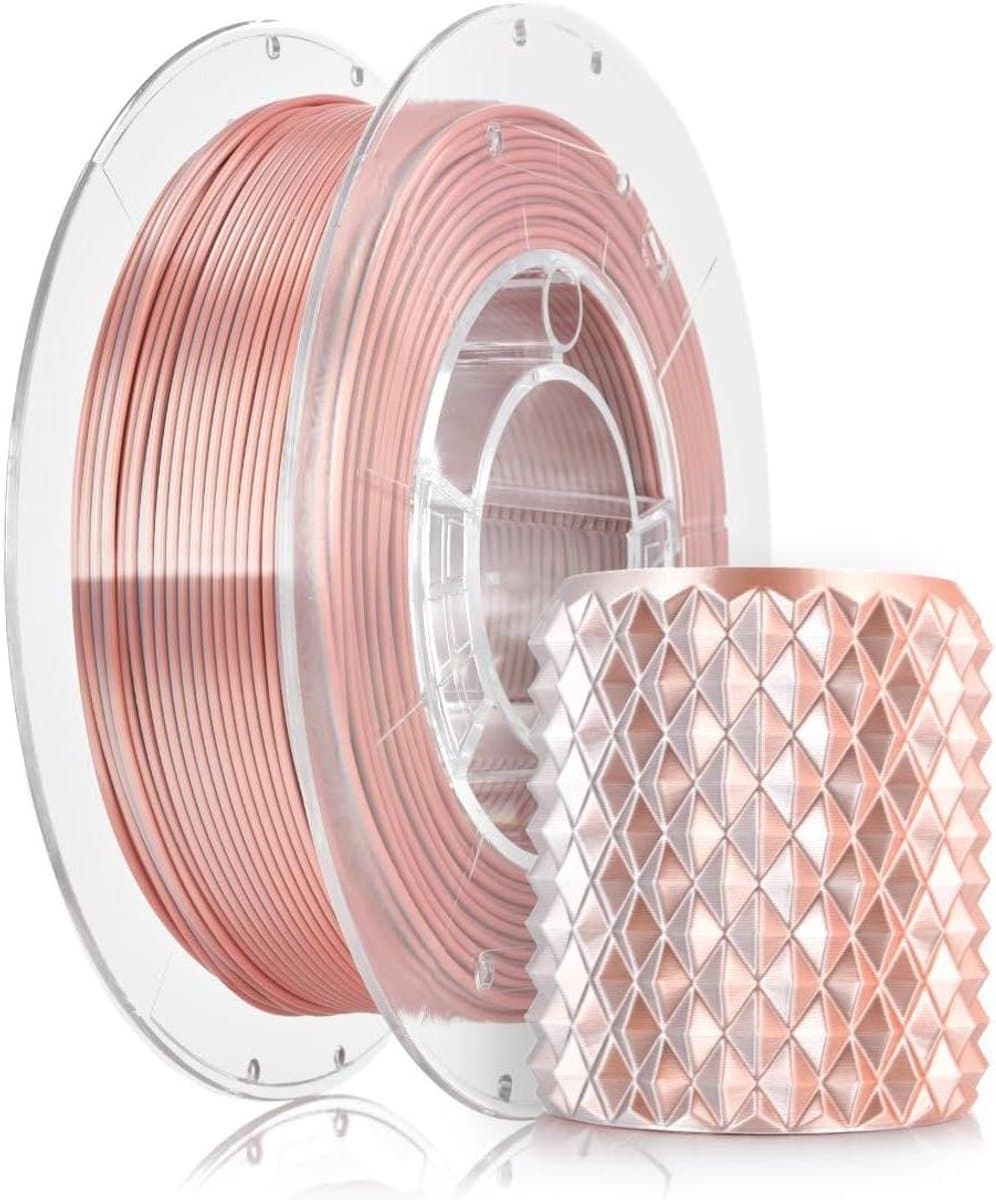 3D Printer Filament - Zijde PLA - Unieke 3D Prints - Tweekleurig Magisch Effect - 175 mm 300g - Glamour