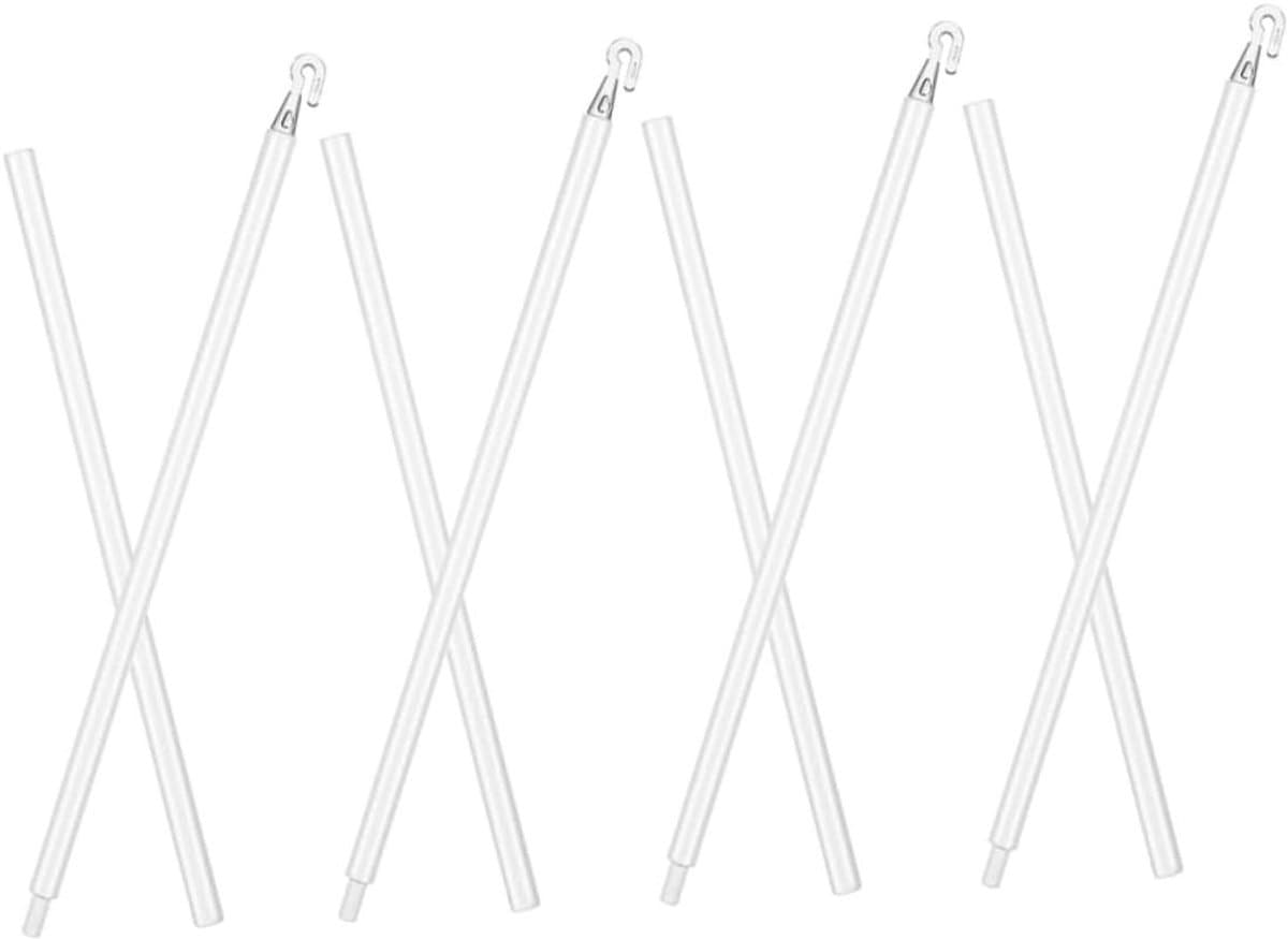 Blind Opener Wands - Gordijnstok Vervanging - Ramen Bediening - Verstelbare Lengte - 60 cm - Wit