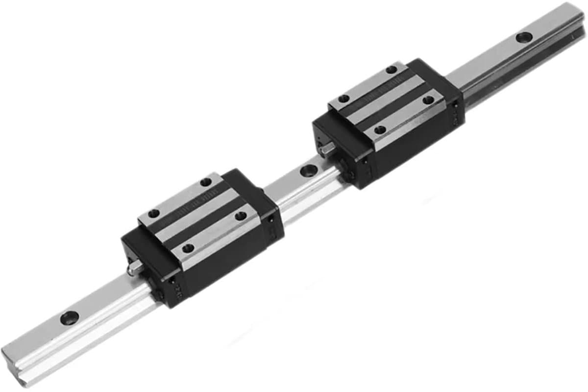 SPHProducts - Linear Rail - 15mm - Precisie Onderdelen - 500mm - Linear Guide Rail - Geschikt voor Freesmachines en 3D Printers