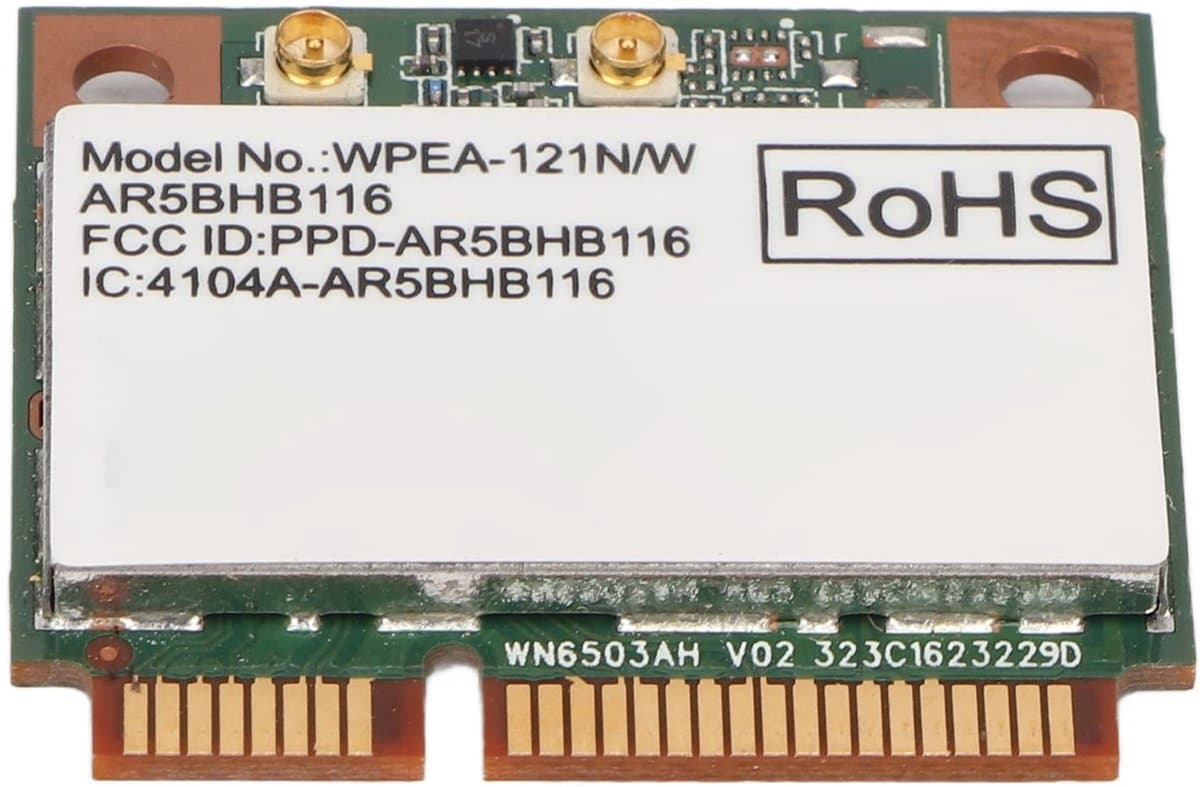 aladdien - Laptop Netwerkkaart - Mini WiFi-kaart voor 2.4/5GHz - 300Mbps Snelheid - Geschikt voor Windows en Linux - Ideaal voor Gaming en Streaming