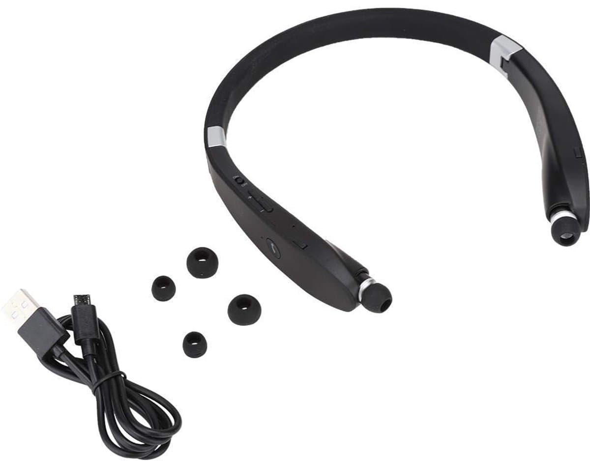 Shopcentral - Bluetooth Headphones - Draadloze Hoofdtelefoon - Noise Cancelling - Zwart - Oordopjes met Microfoon - Geschikt voor Volwassenen - SX-991