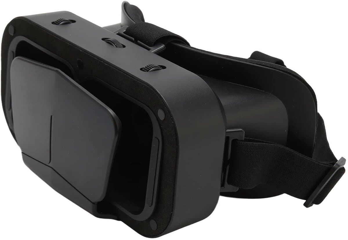 JHUBERS - 3D VR Virtual Reality-headset - Hoofdgedragen VR-bril voor Videogames - Universele Comfortabele VR-bril - Geschikt voor Mobiele Telefoons...