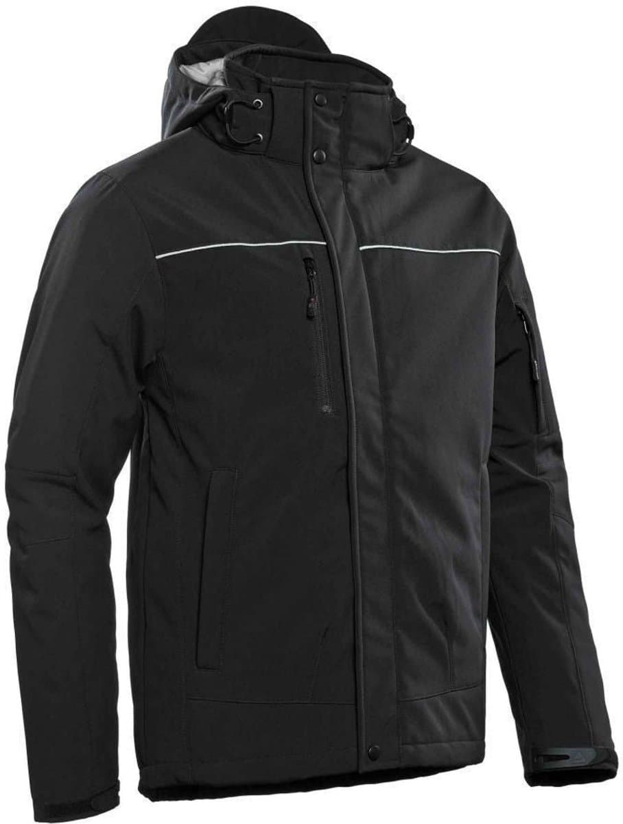 SANTINO STOCKHOLM Softshell jack 5XL / Zwart