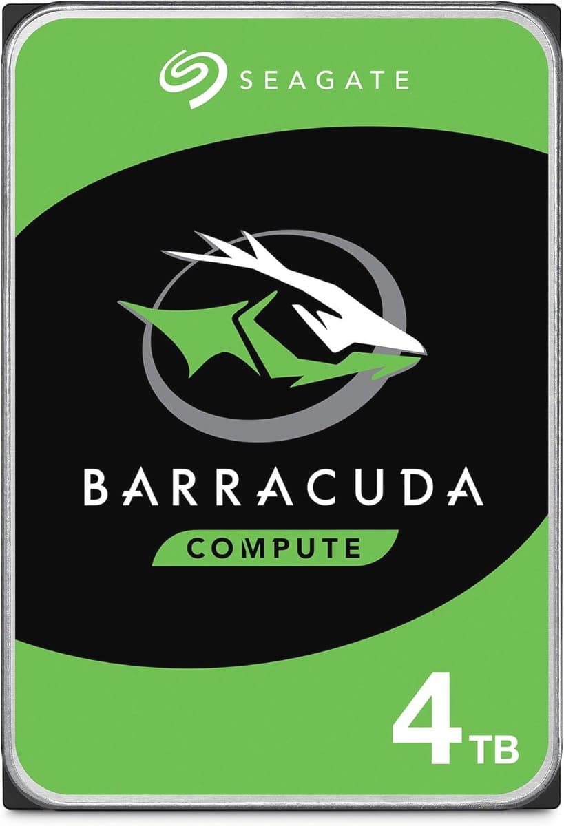 4TB Interne Harde Schijf 3.5" voor PC & Laptop - SATA 6 GB/s, 5400 RPM, 256 MB Cache