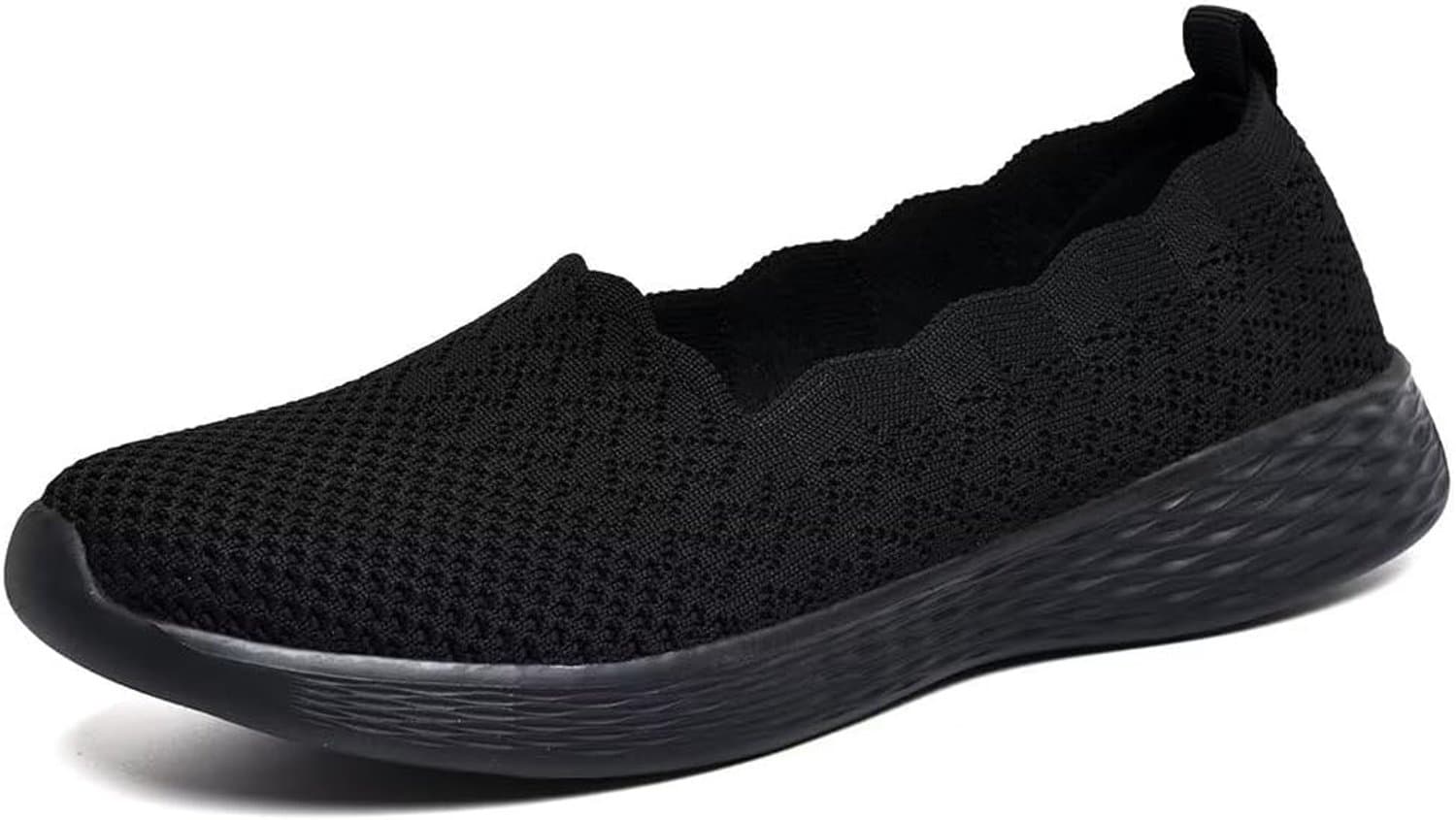 Wandelschoenen Lichtgewicht Knit Slip op Mesh Comfortabele Barefoot Minimalistische Sneakers