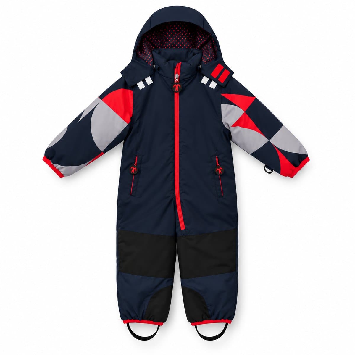 Ducksday Winterpak – Skipak voor kleuters – Sneeuwpak – Snowsuit – Waterdicht & PFAS-vrij – Gerecycled Polyester – Maat 104/110 – Buck