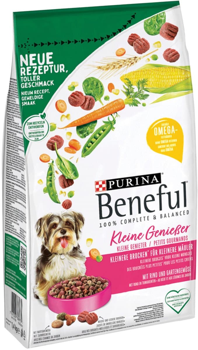 Purina Beneful Puppy Hondenvoer Rund&Groenten 1.4kg