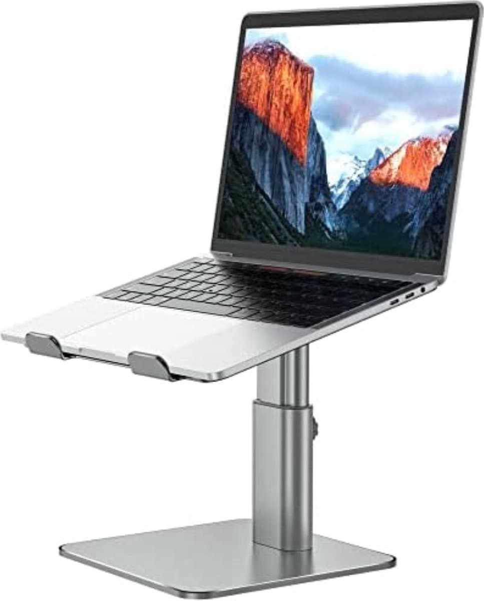 Solacis Laptop verhoger - Laptopverhoger - Stabiel - Staand Werken - Ergonomisch - Laptop Verhoger Bureau - Must have voor uw laptop!