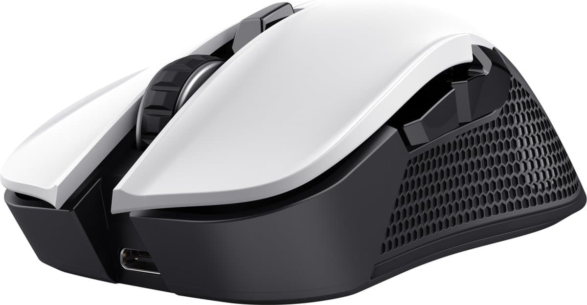 Trust GXT 923W Ybar Draadloze Gaming Muis Wit