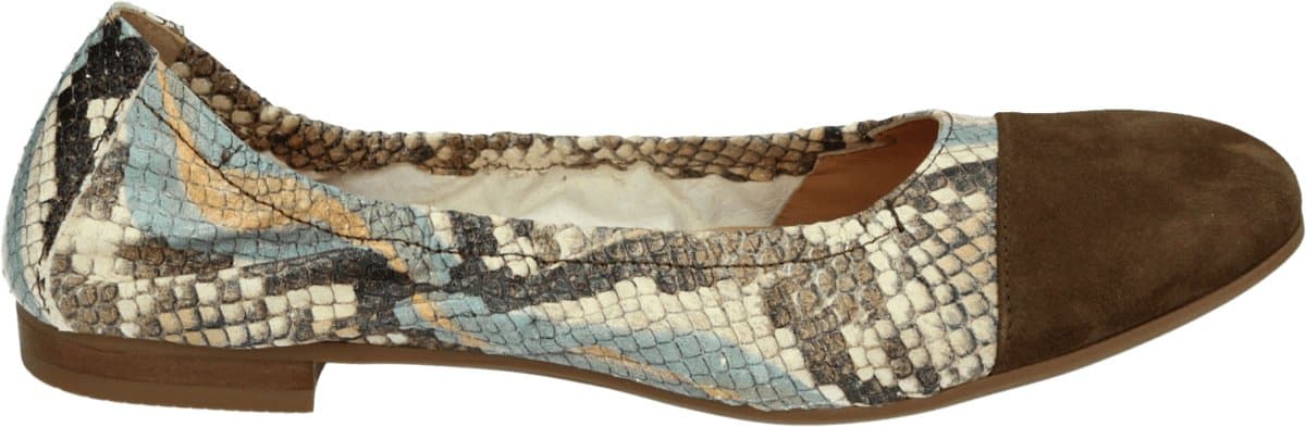 Donna Carolina - 57170402 - Ballerinaschoenen - Kleur: Bruin - Maat: 37