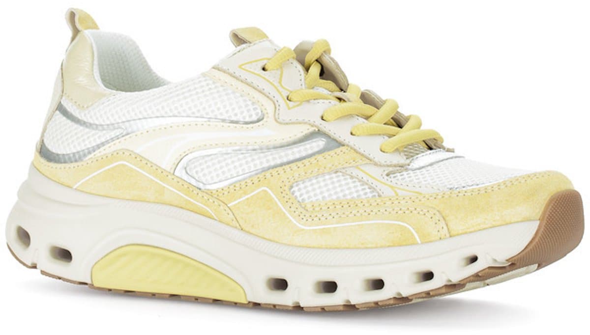 Rollingsoft Sneaker Geel/Wit - Maat 7 - 40,5