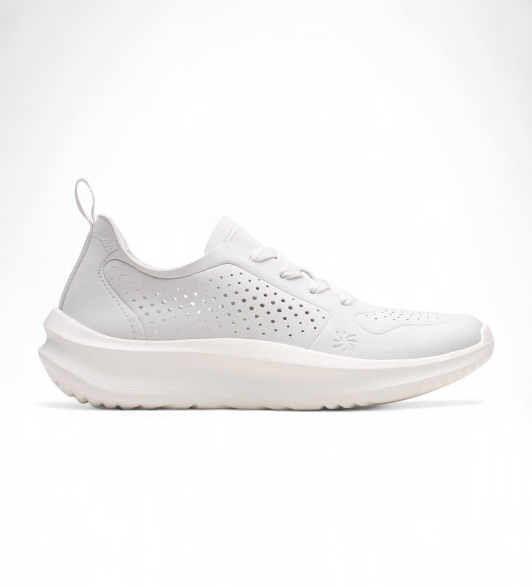 Clarks - SOLEVANA TIE - Lage sneakersDames sneakers - Kleur: Grijs - Maat: 39