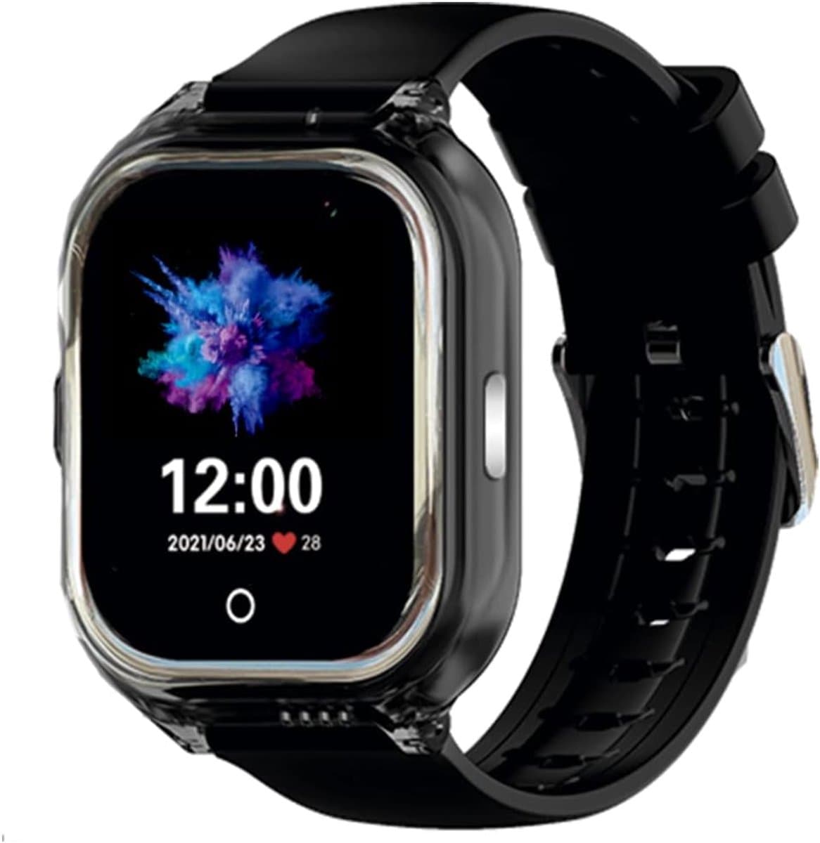 Kinder Smartwatch - Kindersmartwatch GPS - Veilig Spelen - Video Bellen - 24.5 x 4.5 cm - Blauw