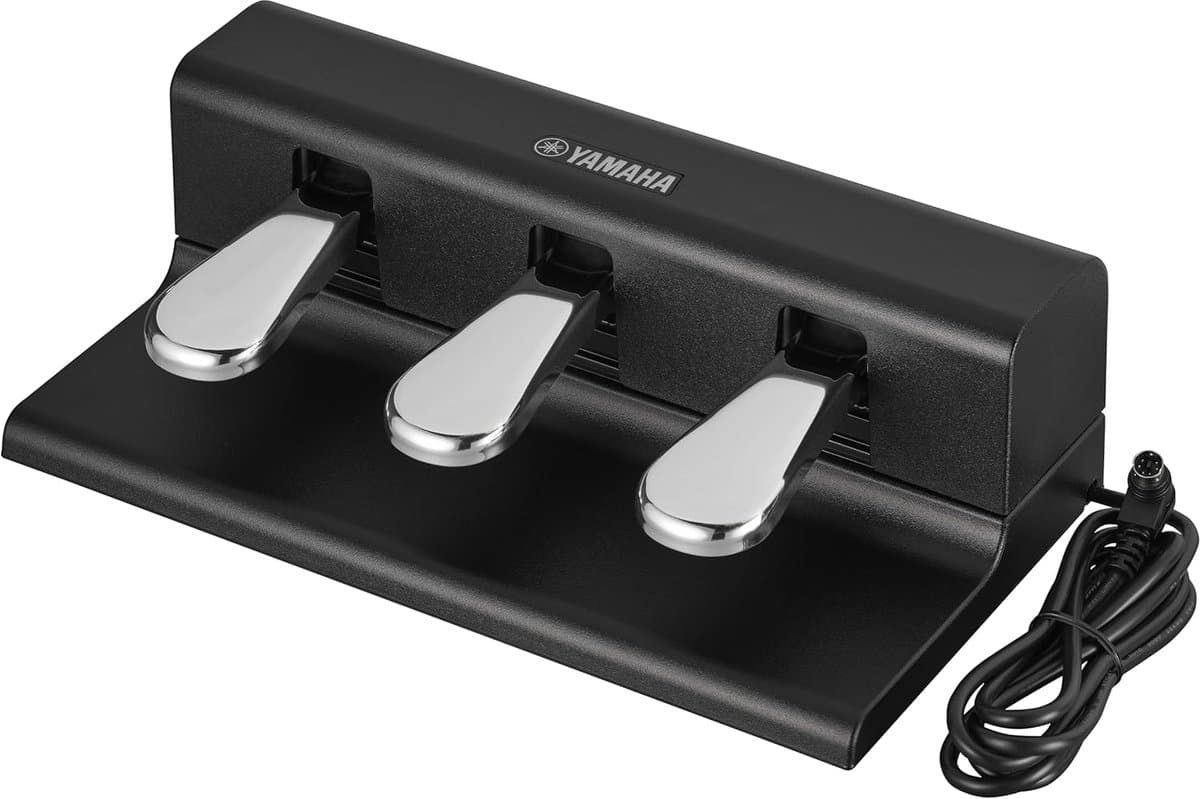 Elektronisch Toetsenbord Pedaal - Voetpedaal Unit - Muziek Expressie - Drie Pedaal Functionaliteit - 36x18x11 cm - Zwart