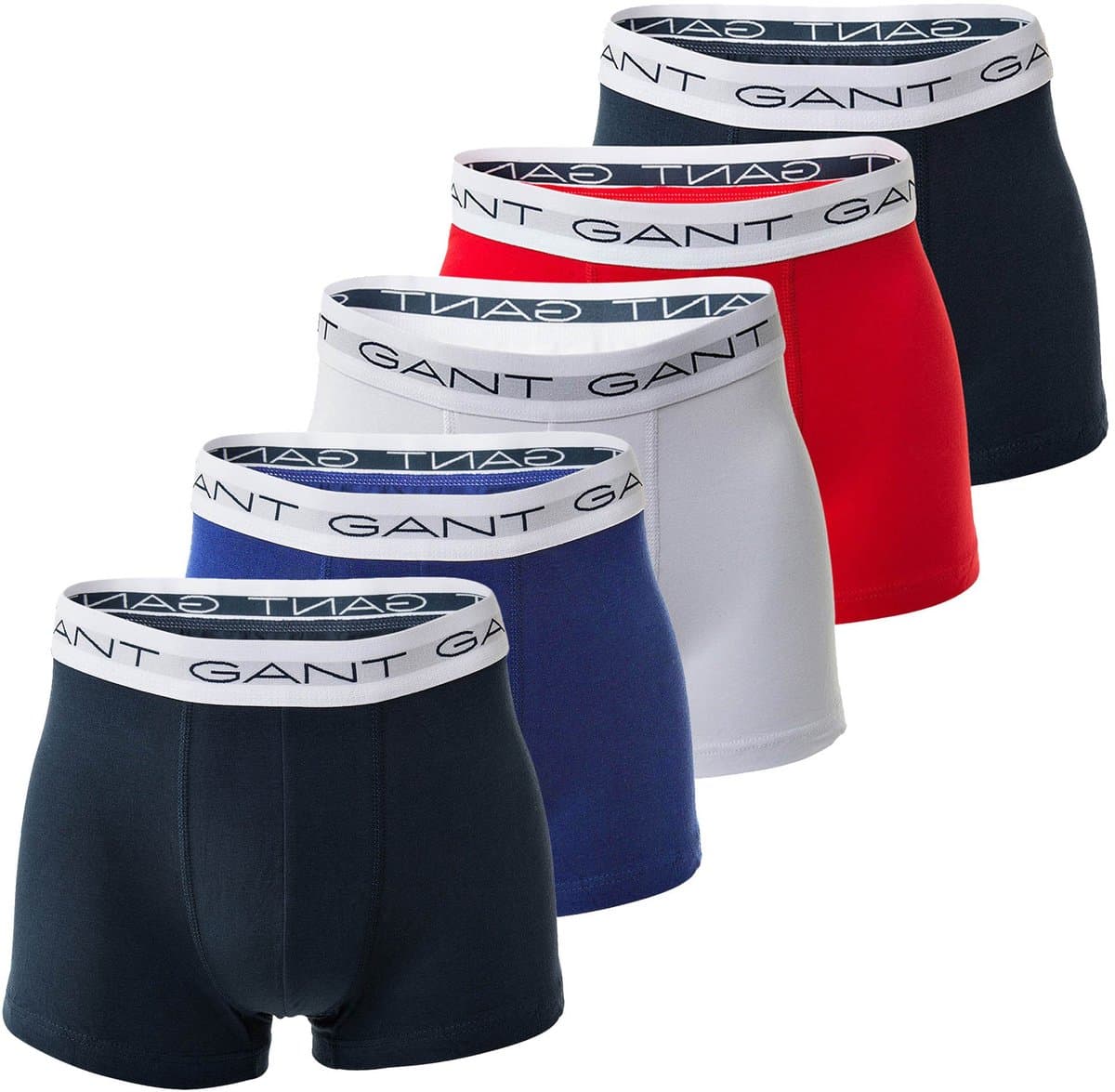 Gant Trunk Boxershorts Heren (5-pack) - Maat XXL