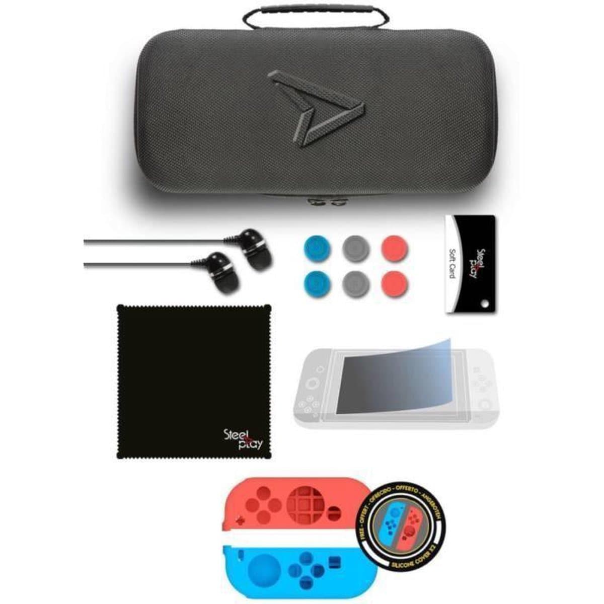 Steelplay 11-in-1 Carry & Protect Kit - Switch