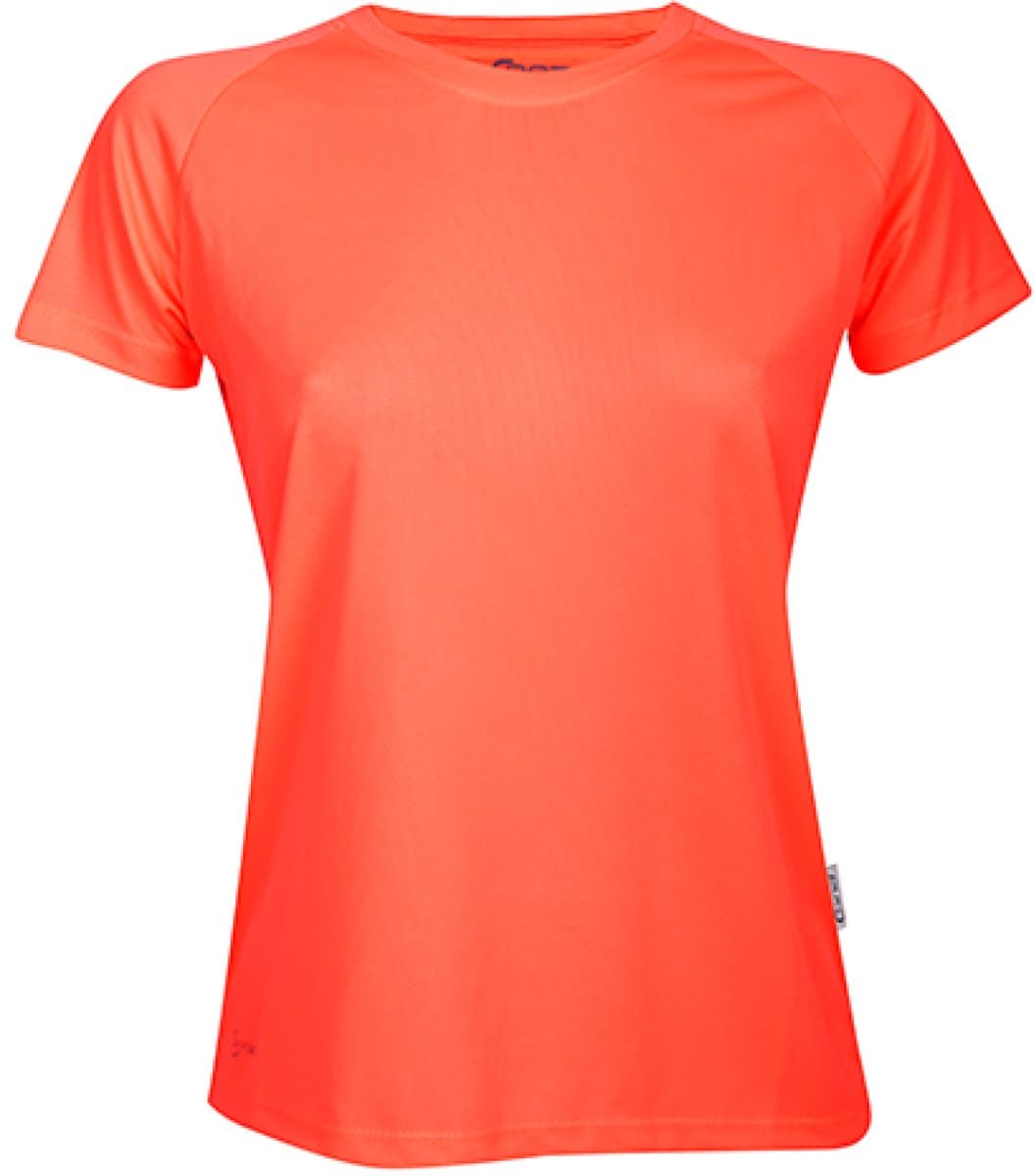 CONA SPORTS - Ladies´ Rainbow Tech Tee - Neon Peach - M