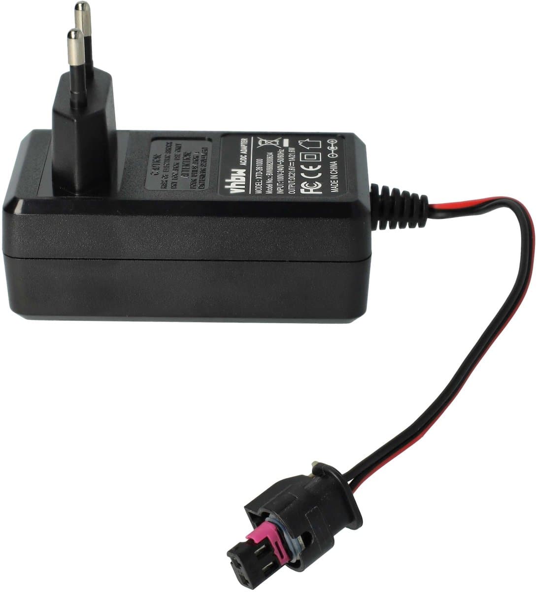 VHBW-lader compatibel met de Gardena R70Li accuaangedreven robotmaaier.