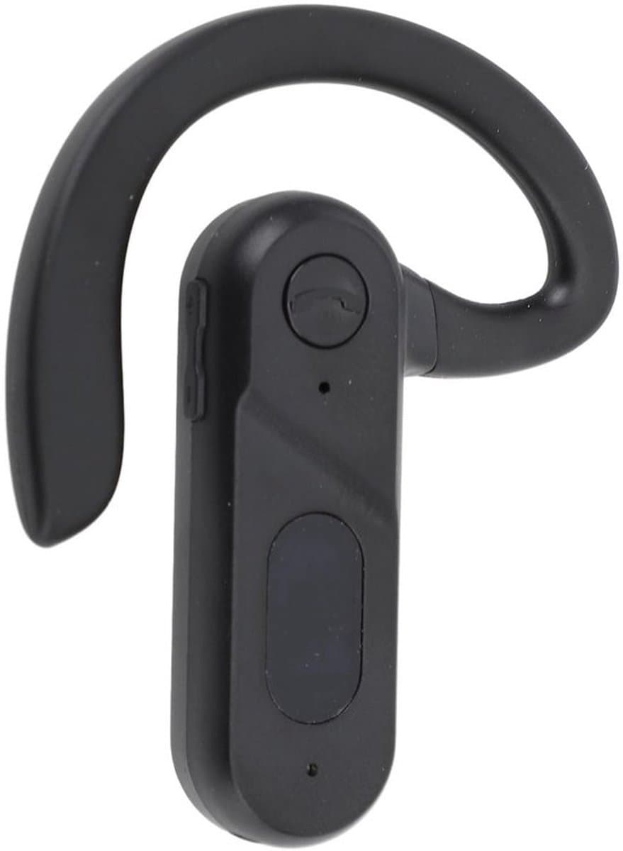 Bluetooth-headset - Draadloos Oortje - 88 Uur Spreektijd - Compact Formaat - Bluetooth 5.2 - Geschikt voor Autorijden - Zwart