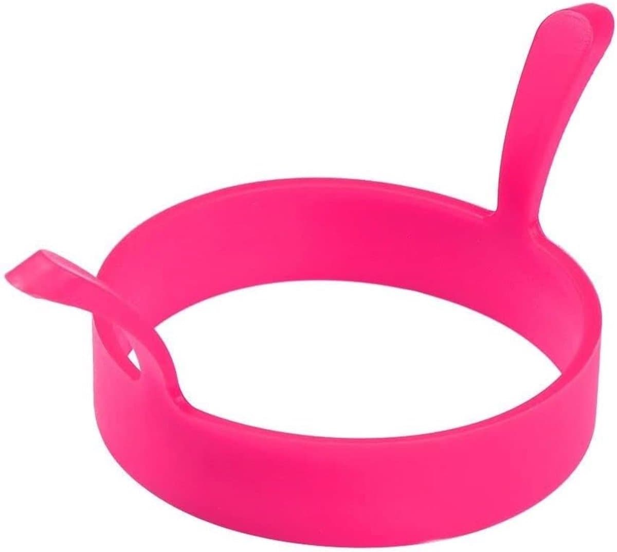 Eierringen Bakken - Omelet Ring - Ontbijt Maken - Dubbele Oortjes - 7.5 cm - Willekeurig