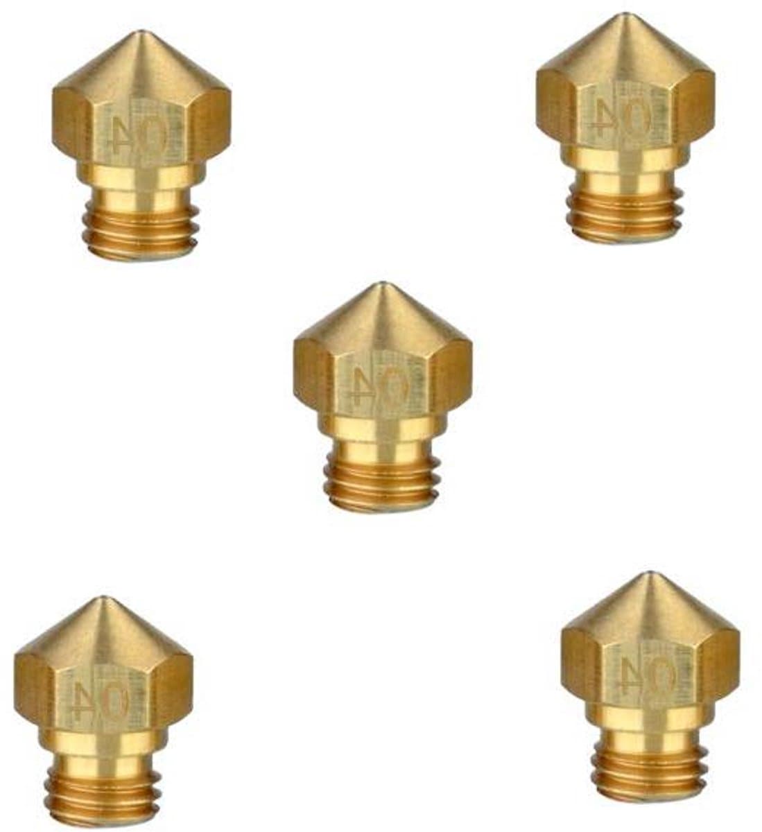 Printer Onderdelen - Printkop Set - 3D Printen - Messing Materiaal - 0.4 mm - Goud
