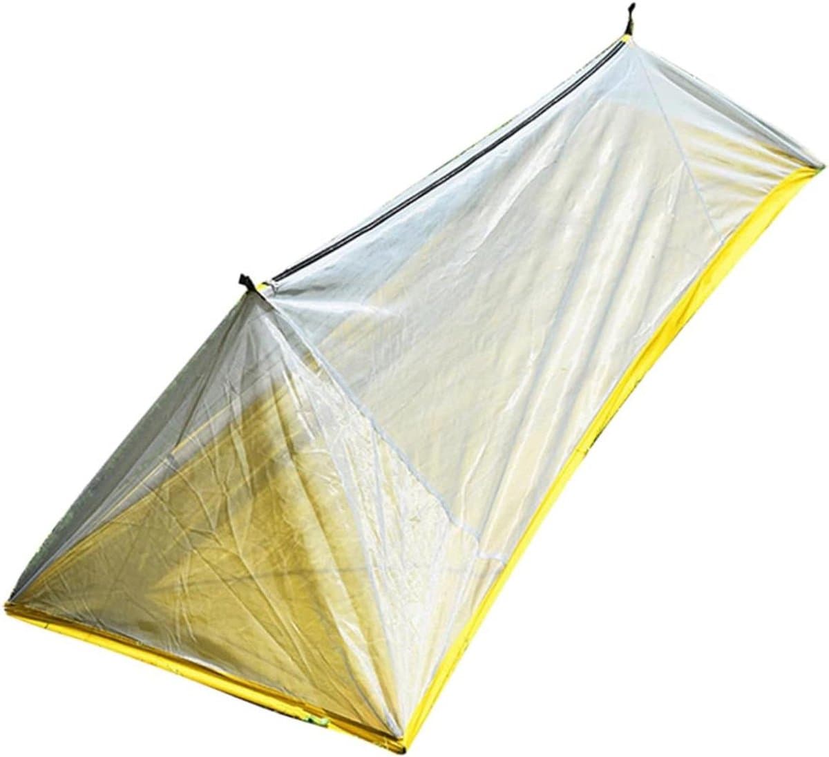 Kampeernet Tent - Mesh Tent Outdoor - Bescherming Tegen Insecten - Fijnmazig Ontwerp - 210x60x52CM - Groen