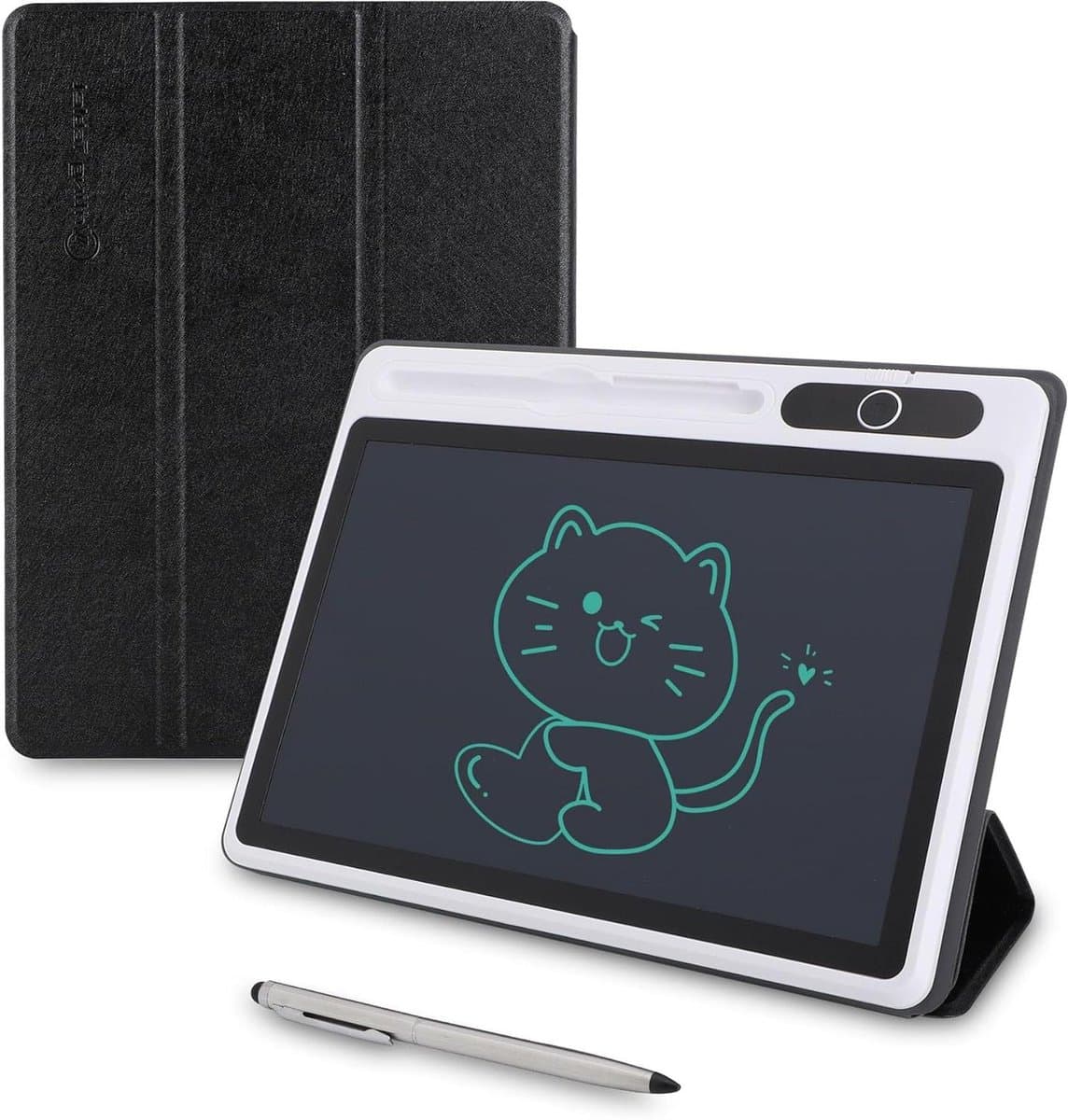 Elektronisch Notitieblok - Tekentablet Schrijven - Notities Maken - Flexibele LCD Film - 9 Inch Scherm - Zwart