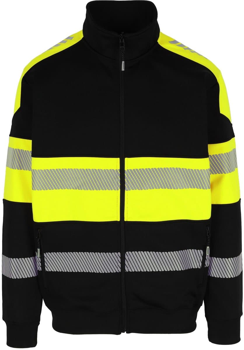 Herock Karis High Vis Sweatvest Zwart / XS