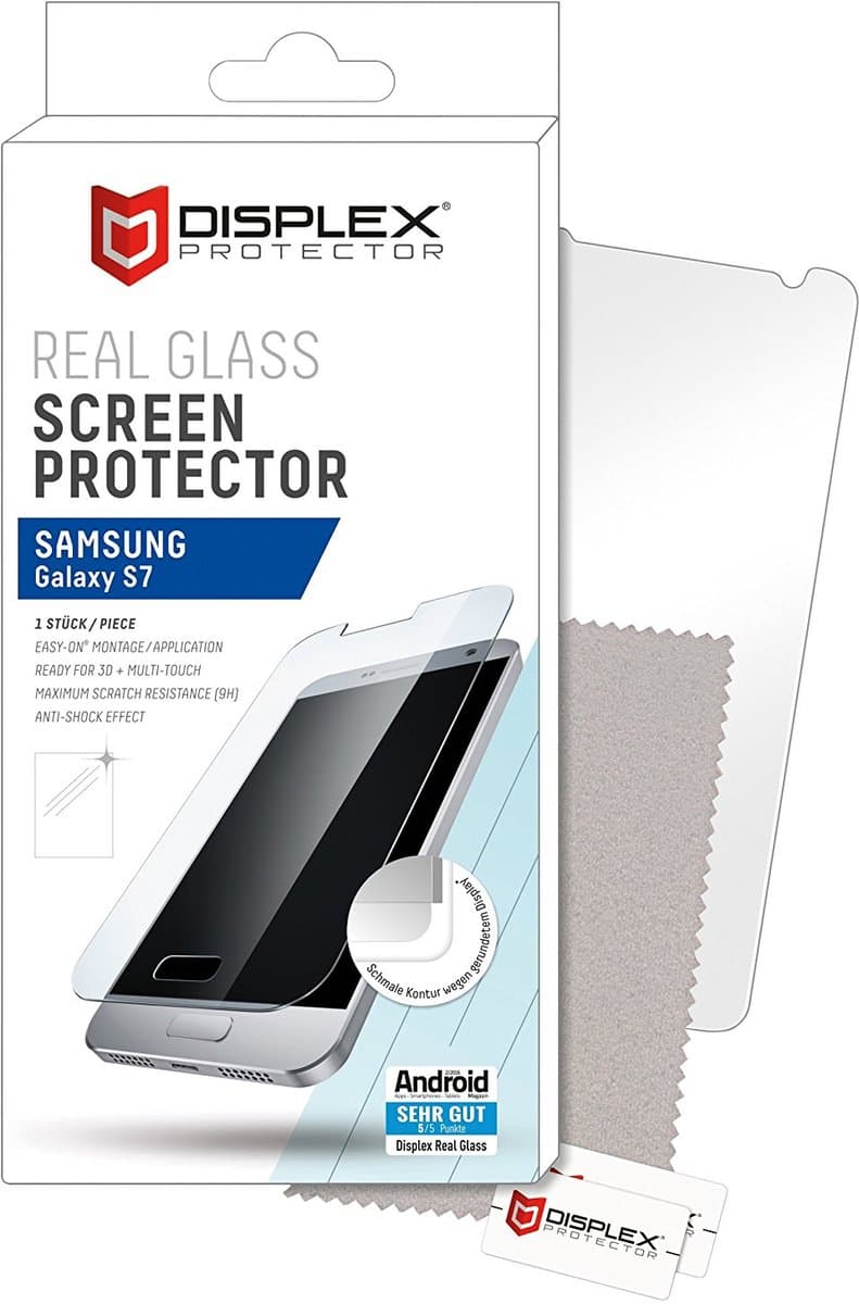 Displex 2D Real Glass Samsung Galaxy S7 Screen Protector