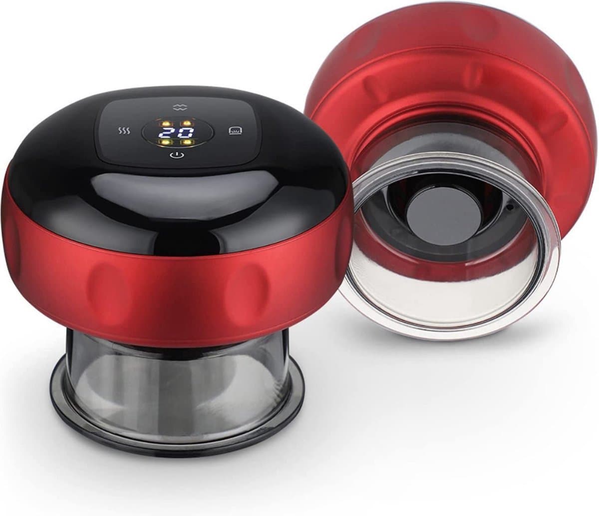 Elektrische Cupping - Therapie Massager - Slimme Dynamische Zuigkracht - 3 in 1 - Vacuüm Therapie Machine - 1500mAh - Professionele Therapie Schrapende Tools voor Pijnbestrijding