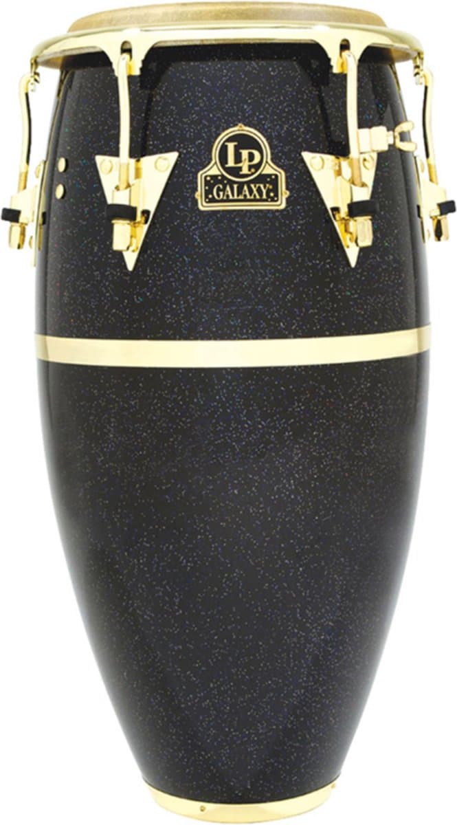 Latin Percussion Galaxy Quinto 11 3/4" LP809Z Fiberglas, BLK Hologr. Sparkle - Conga