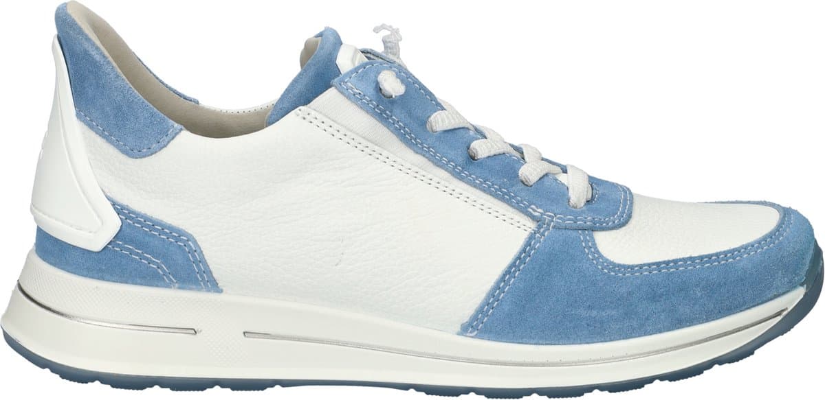 Ara Osaka 2.0 dames instapschoen - Wit blauw - Maat 41,5