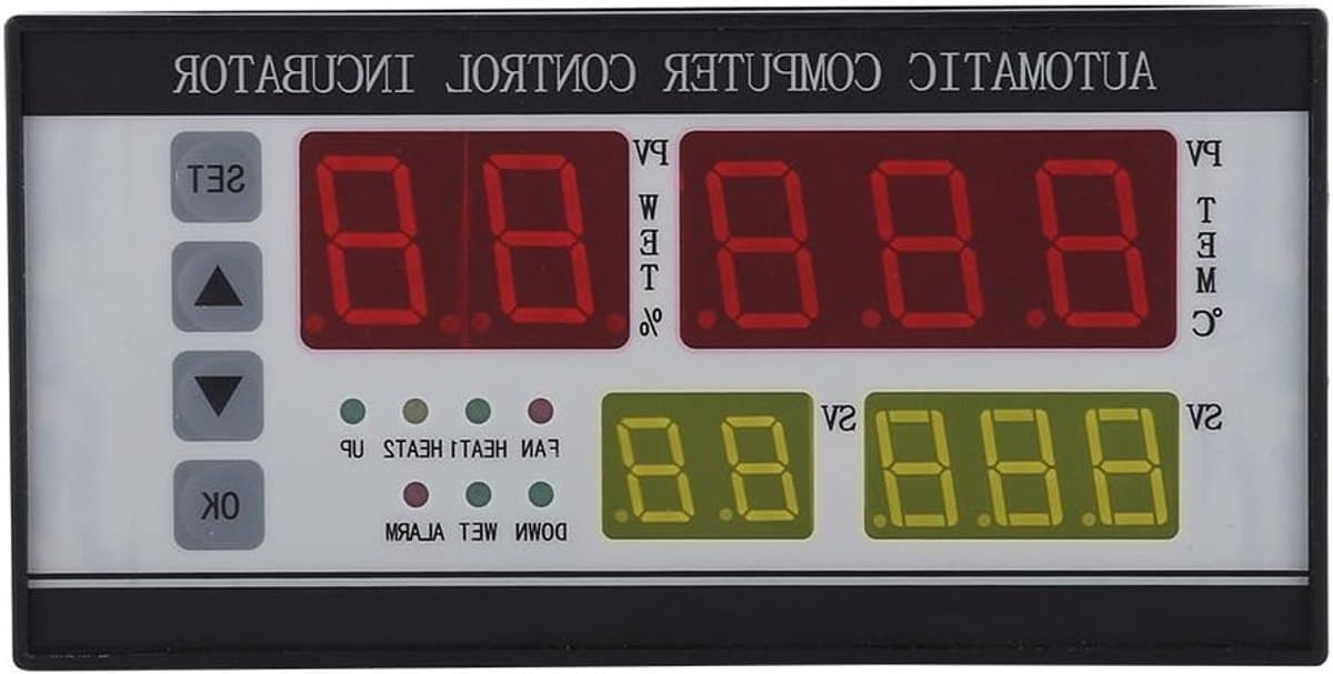 Multifunctionele Incubator Controller met Thermostaat voor Temperatuur en Vochtigheid Regulatie, Automatisch en Betrouwbaar